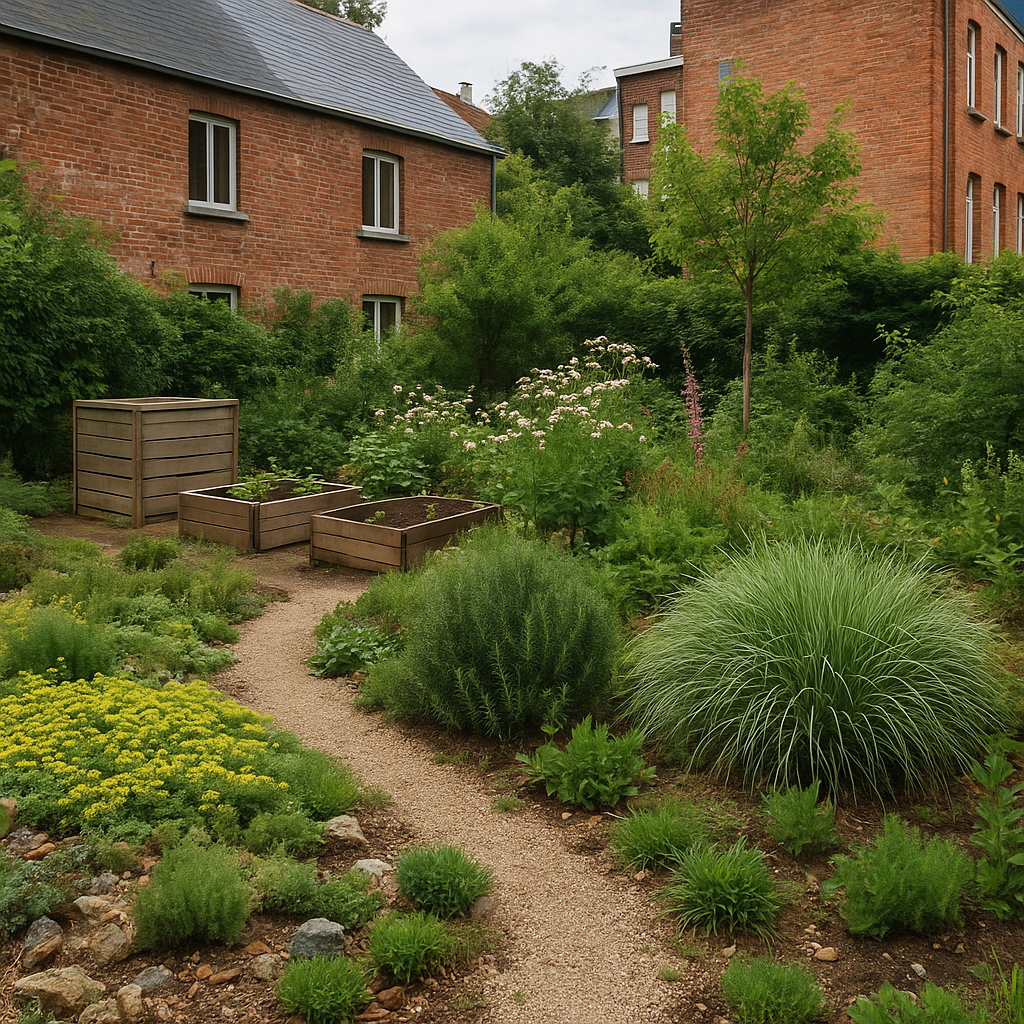 jardinier Comment aménager un jardin durable à Bruxelles sans se ruiner ?