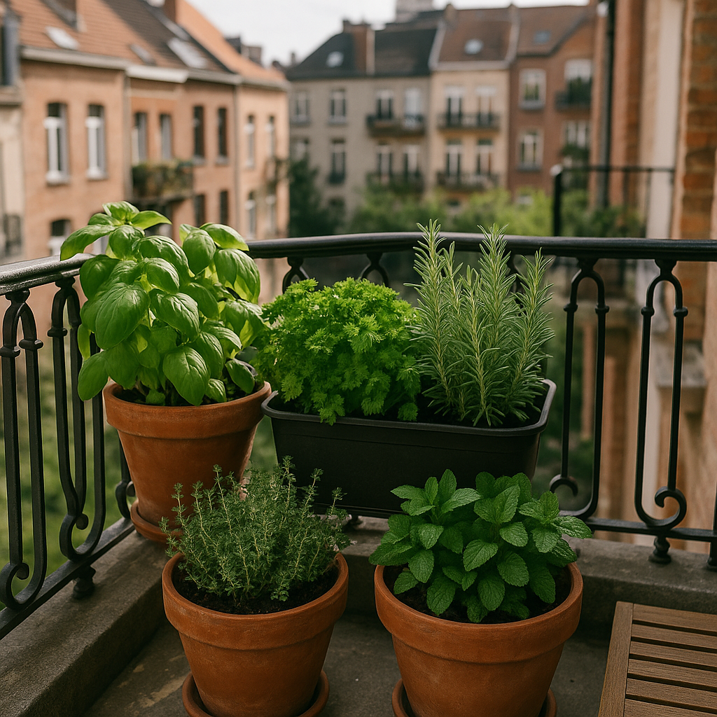 jardinier Comment créer un jardin d'herbes aromatiques à Bruxelles ?