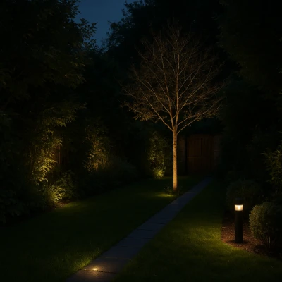 jardinier Comment éclairer son jardin à Bruxelles comme un pro ?