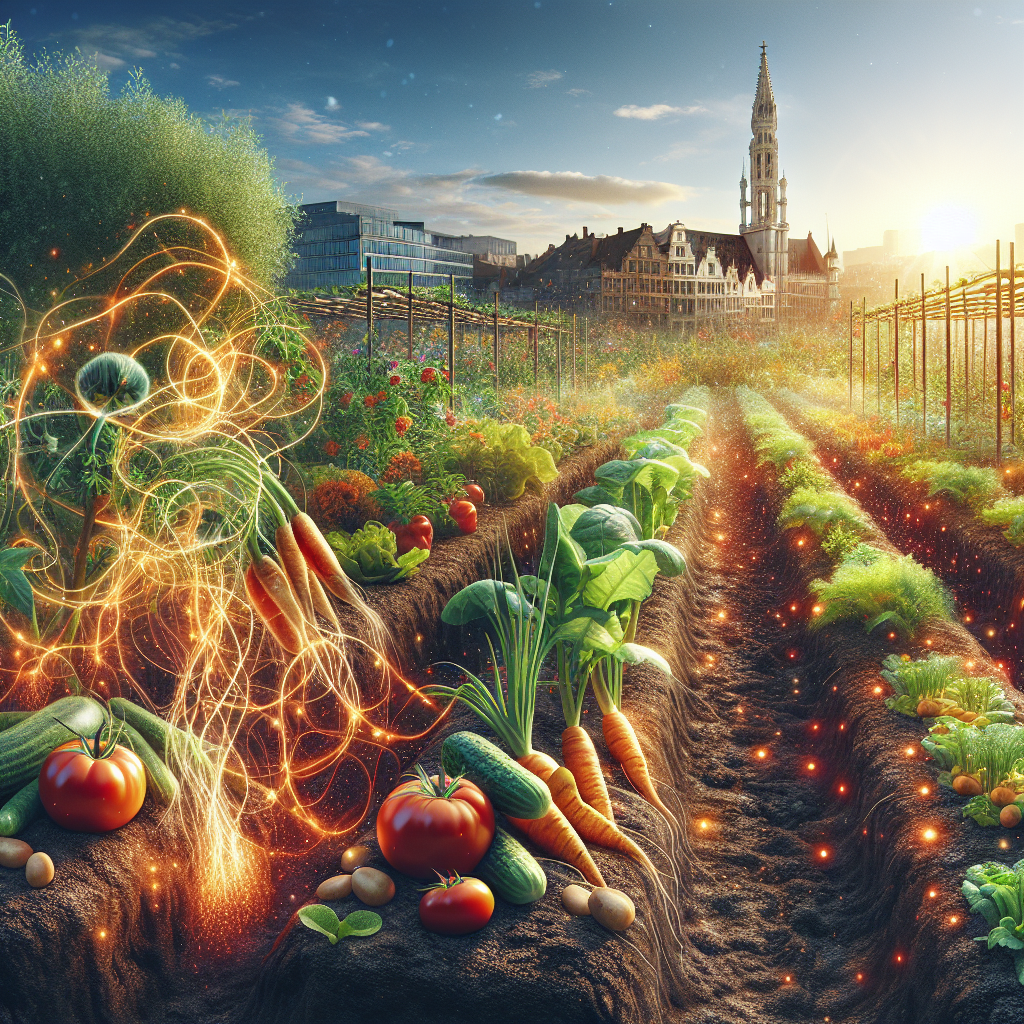 jardinier Micro-organismes du sol : alliés invisibles de votre potager à Bruxelles
