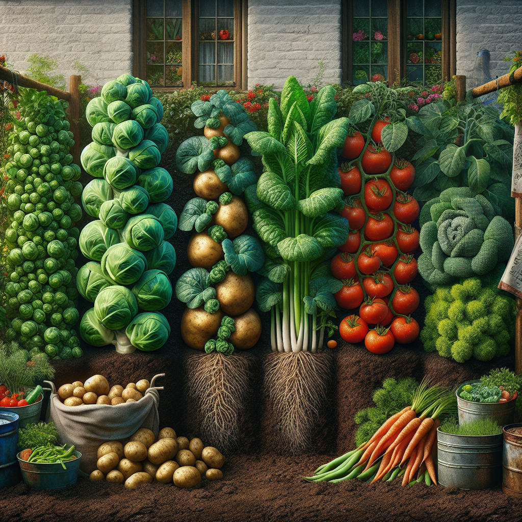 jardinier 6 Légumes Ultra-Productifs pour un Potager Durable à Bruxelles