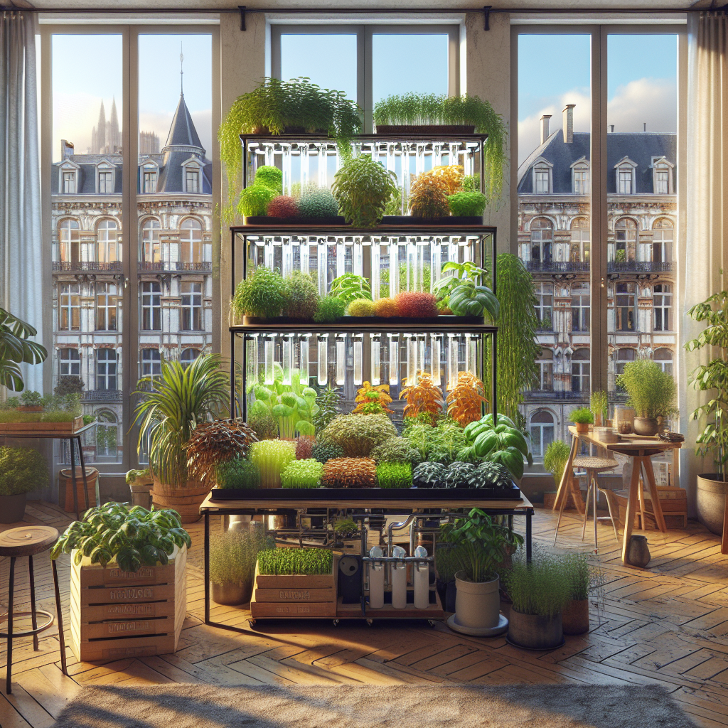 jardinier L'Hydroponie à Bruxelles : Cultiver Sans Sol Facilement