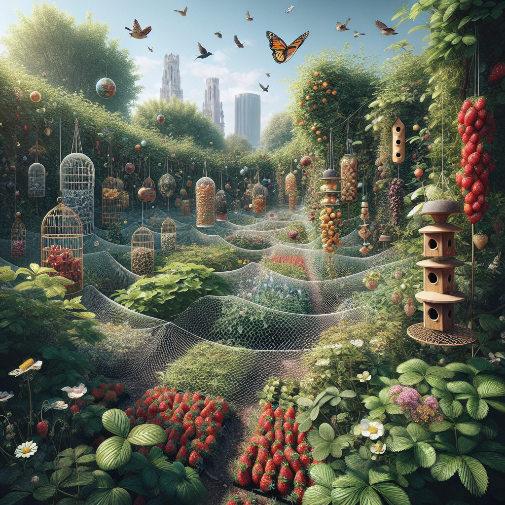 jardinier Protéger vos fruits des oiseaux à Bruxelles