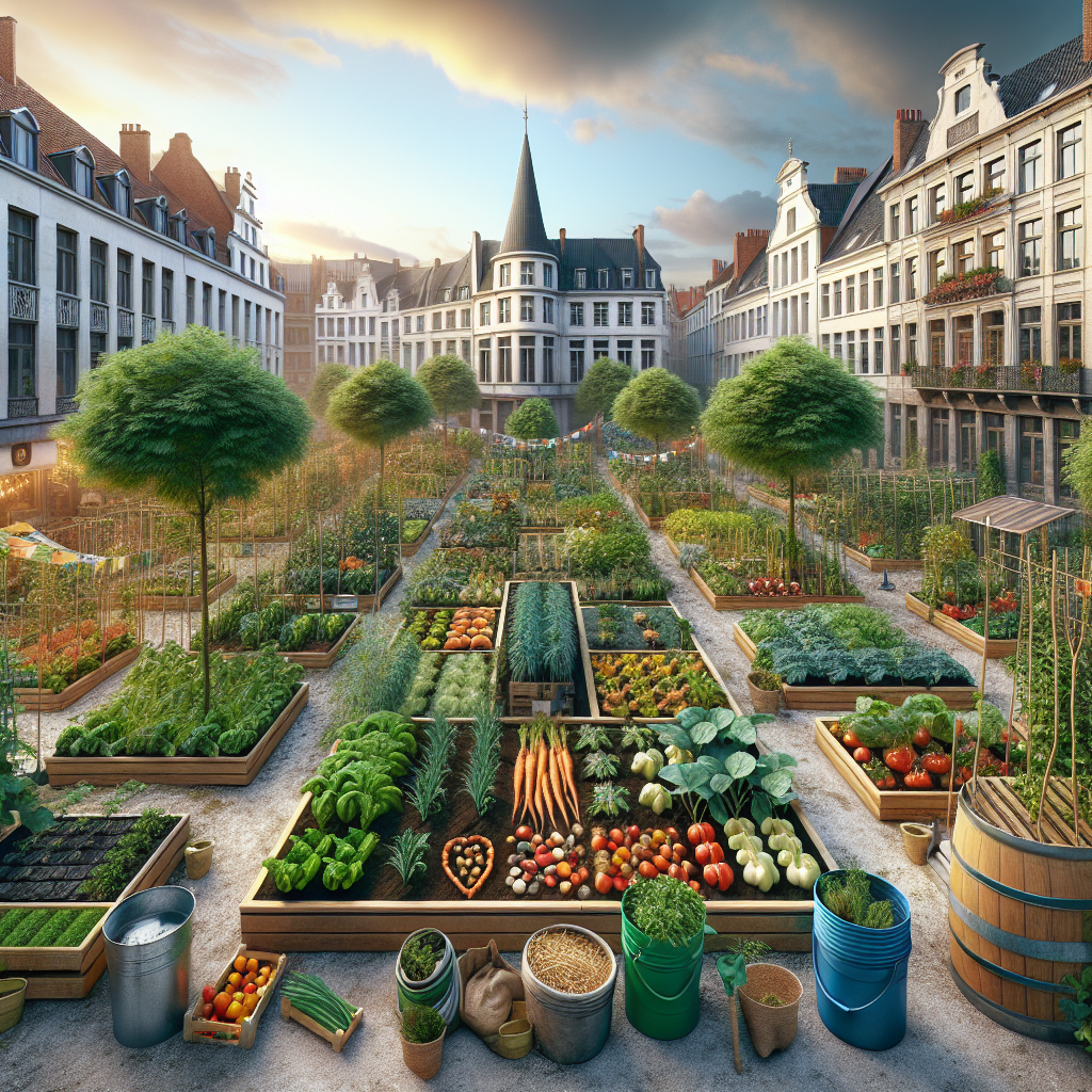 jardinier Potager Urbain à Bruxelles : Guide Pratique pour un Jardinage Durable