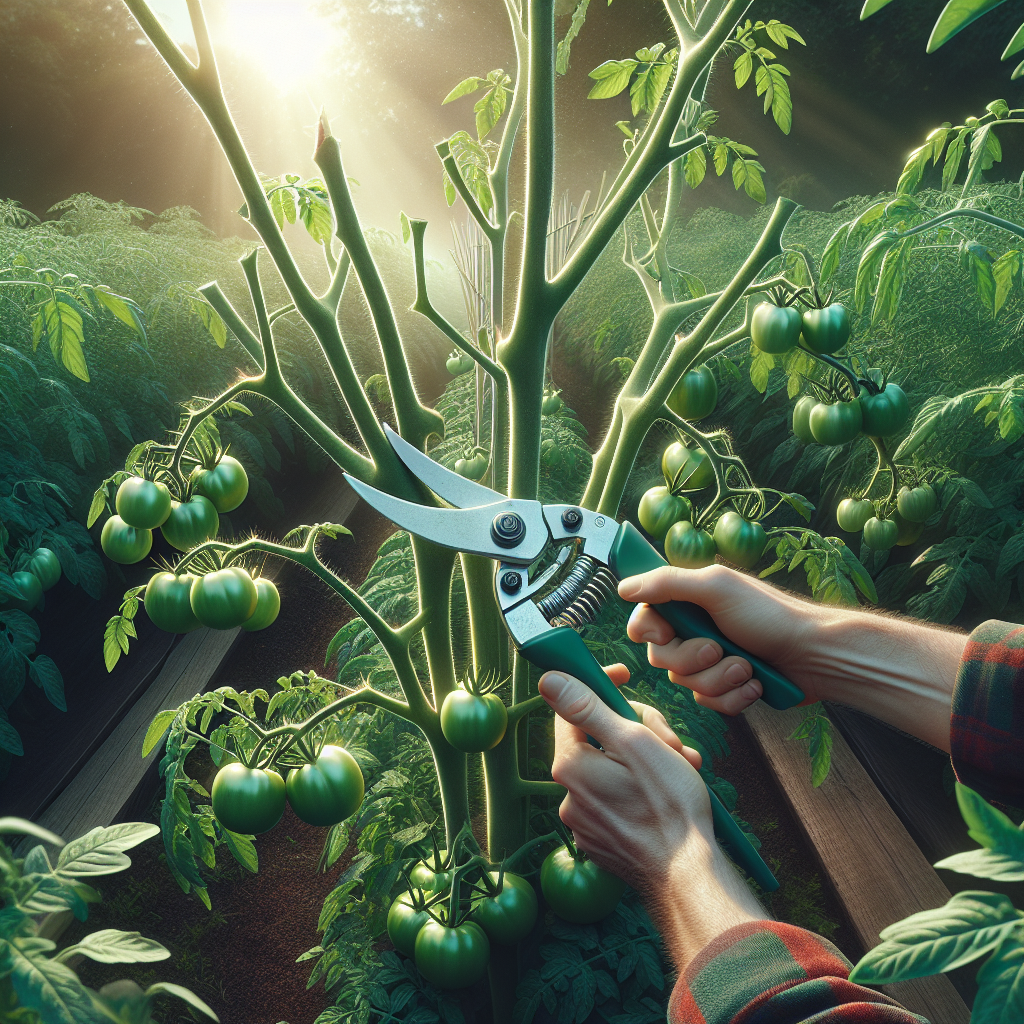 jardinier Est-ce qu'il faut enlever les gourmands sur les pieds de tomates ? : Comment tailler les gourmands des tomates.

